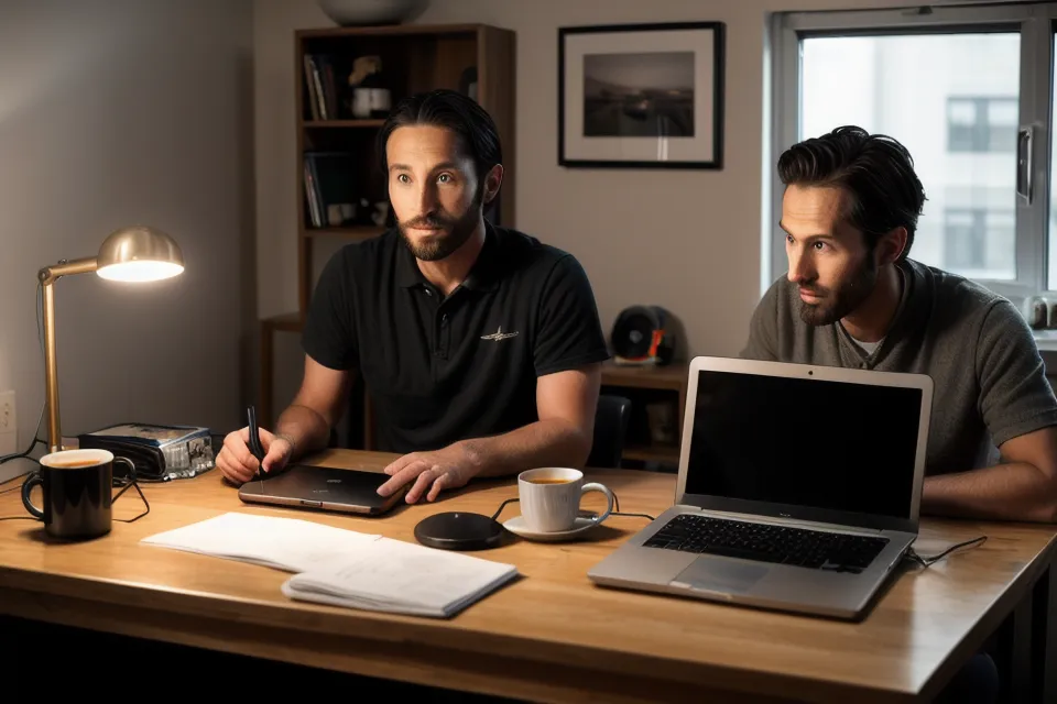 Gros plan d'une timeline de montage vidéo organisée avec plusieurs clips colorés