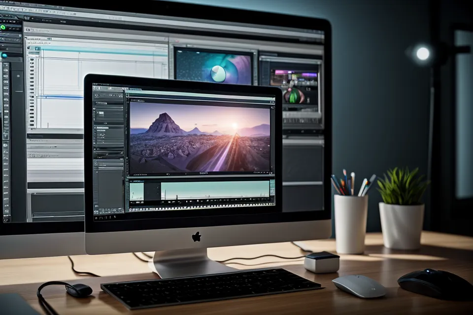 Réglages du logiciel de montage vidéo avec l'option pour vider le cache média en toute sécurité